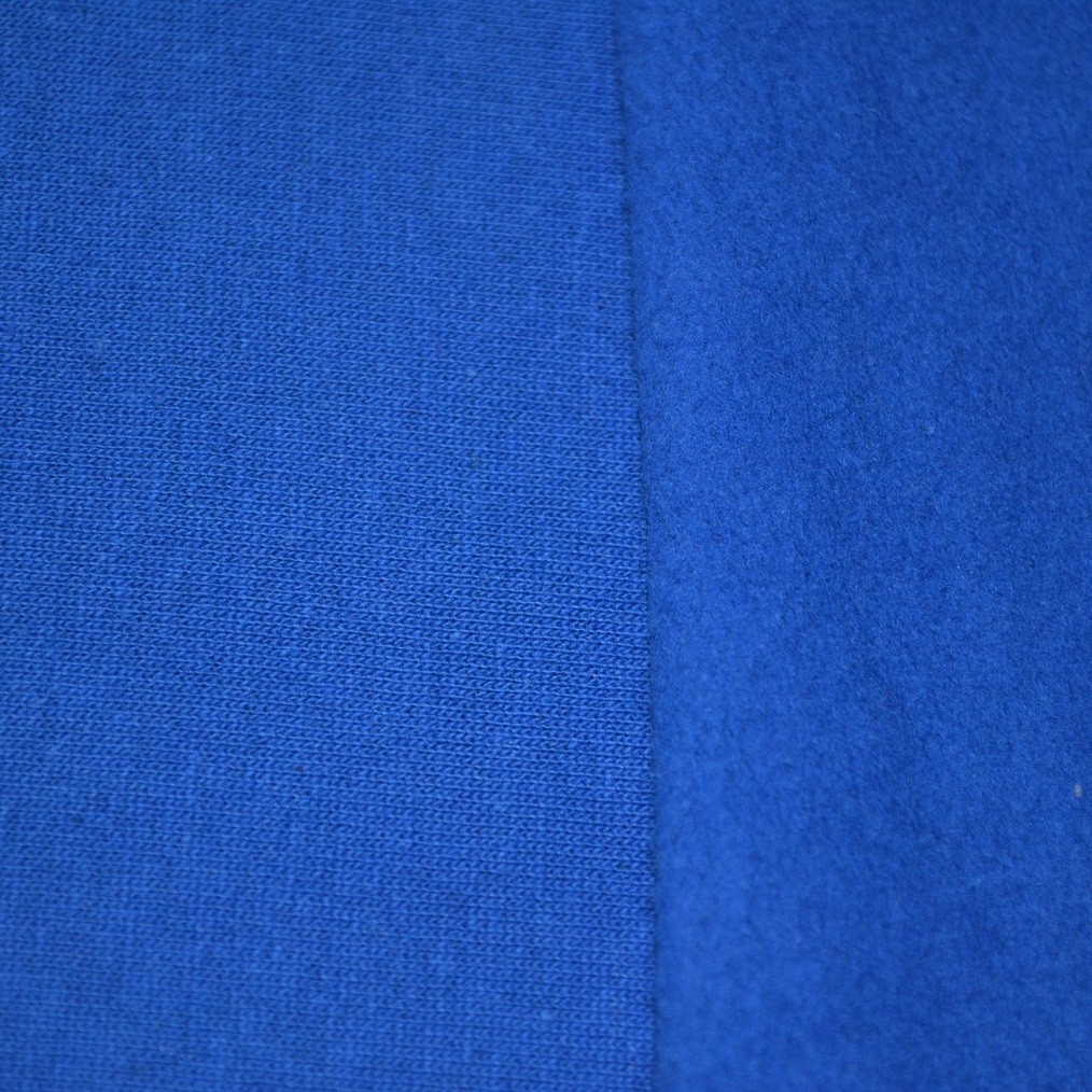Výřez teplákovina  modrá sp 10ks 27x15cm